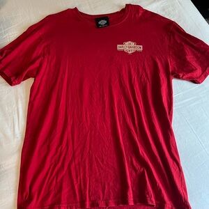 Harley-Davidson Bold Red Short Sleeve Tee
